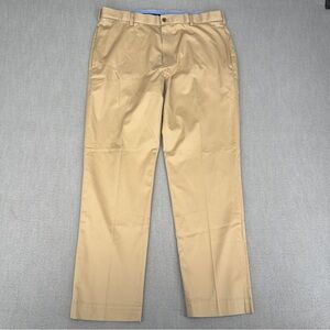 Brooks Brothers Pants 38x32 Light Weight Advantage Chino Stretch Clark Fit Khaki